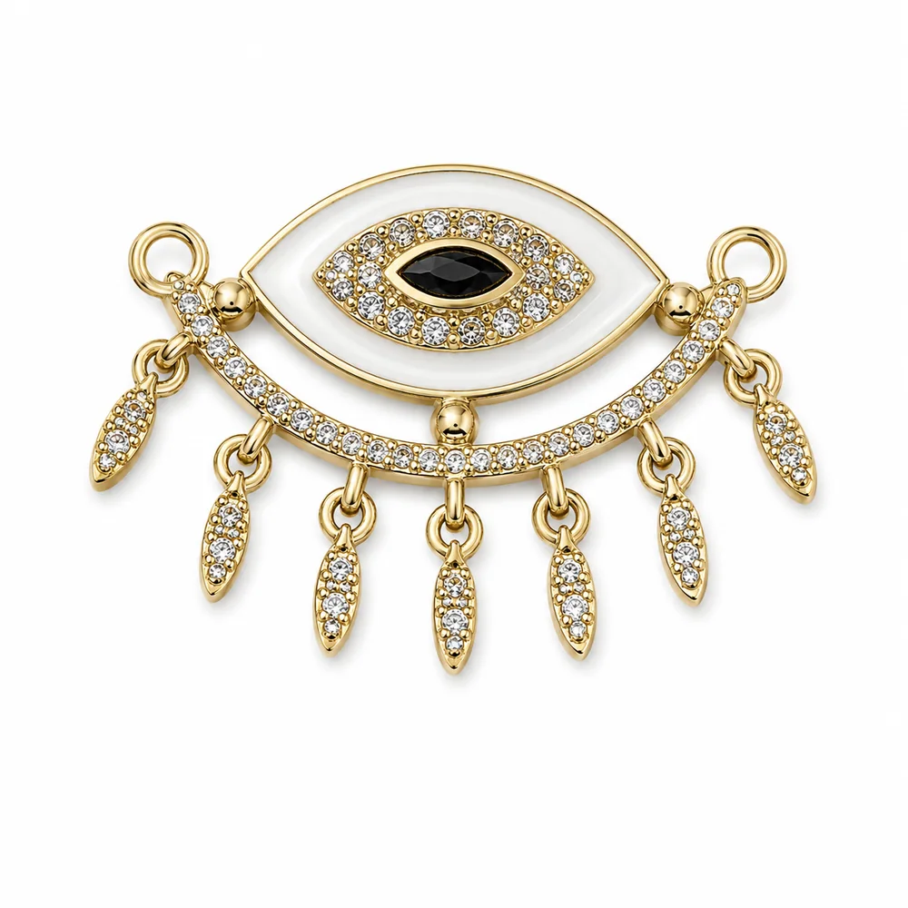 Colorful Eye & Smile Pendant Collection