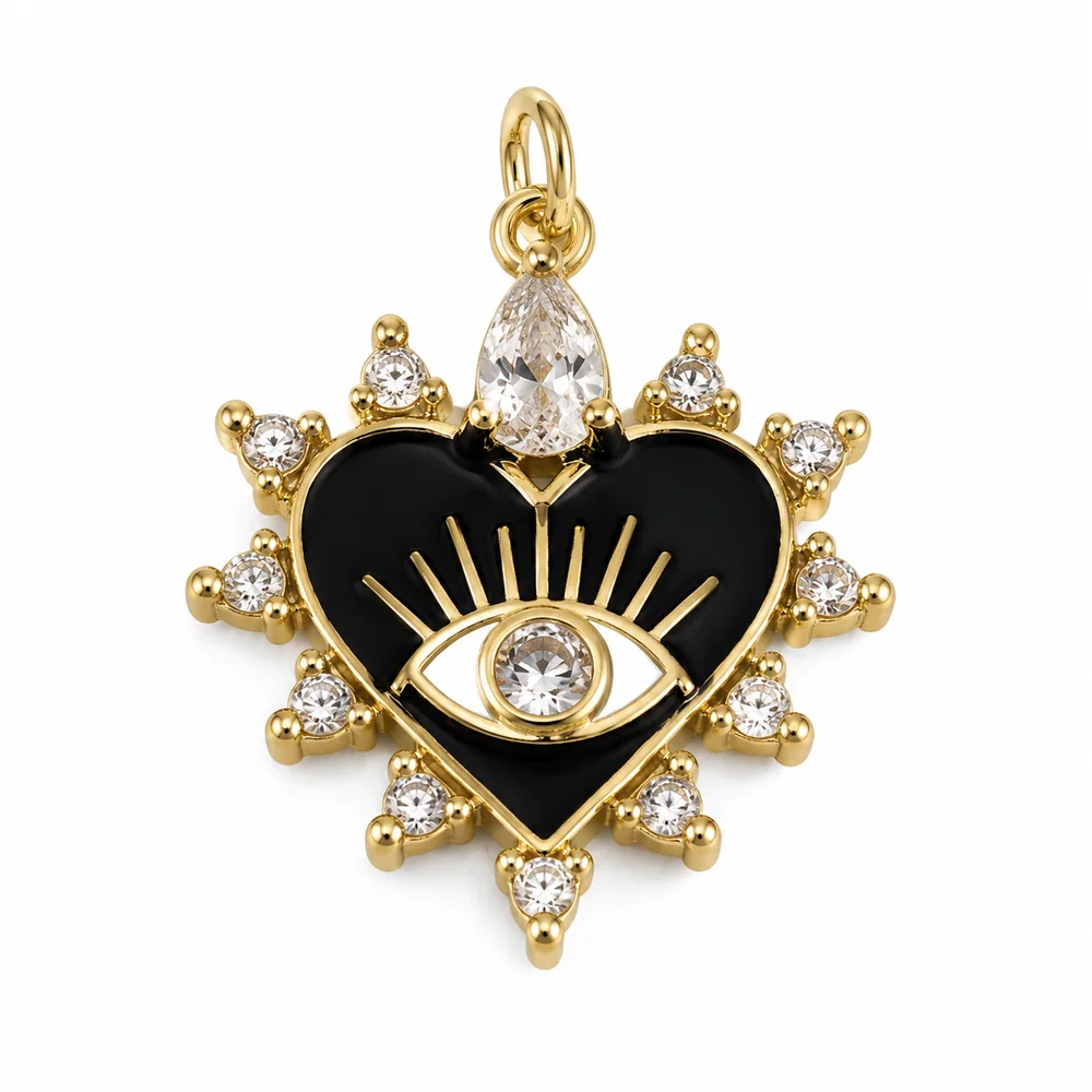 Evil Eye, Hamsa & Floral Pendant Collection