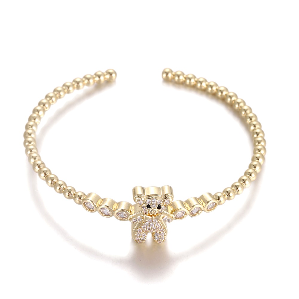 Textured Gold Bracelet - YJC-B-09
