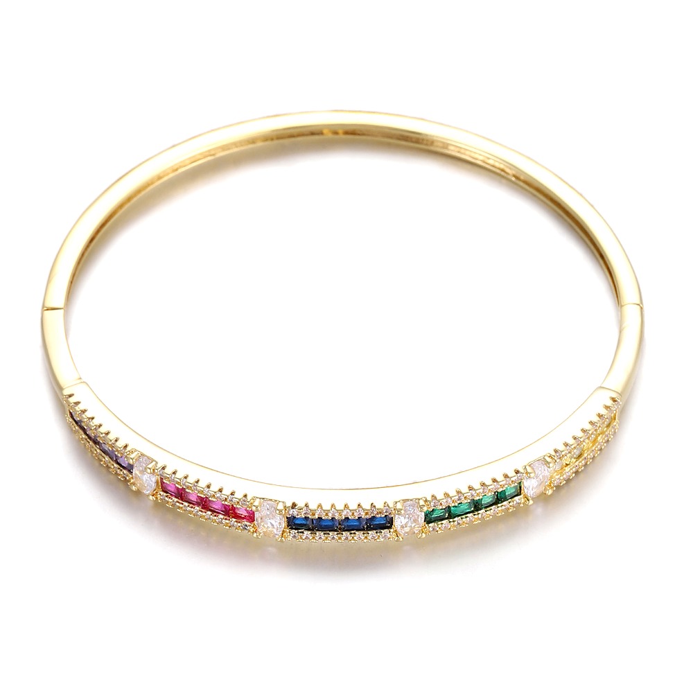 Textured Gold Bracelet - YJC-B-11
