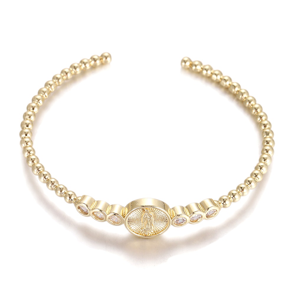 Statement Gold Cuff - YJC-C-07
