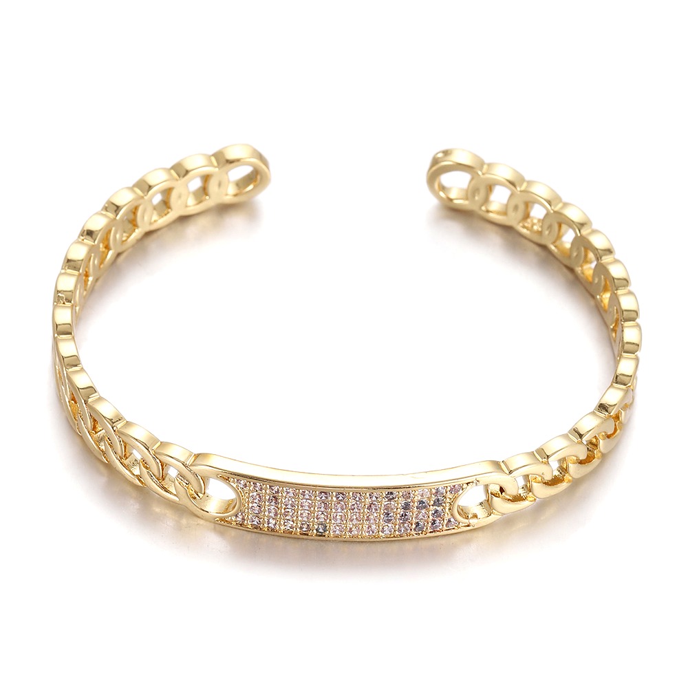 Statement Gold Cuff - YJC-C-08