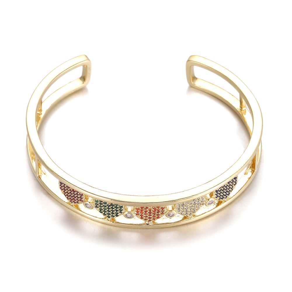 Statement Gold Cuff - YJC-C-11