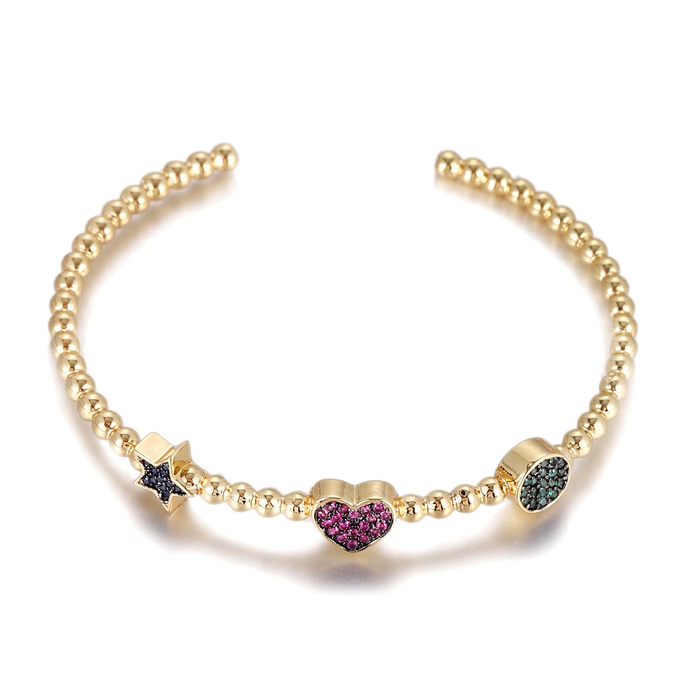 Designer Gold Bracelet - YJC-F-12