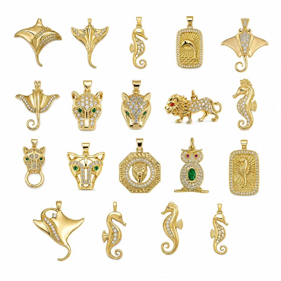 Ocean & Animal Pendant Collection