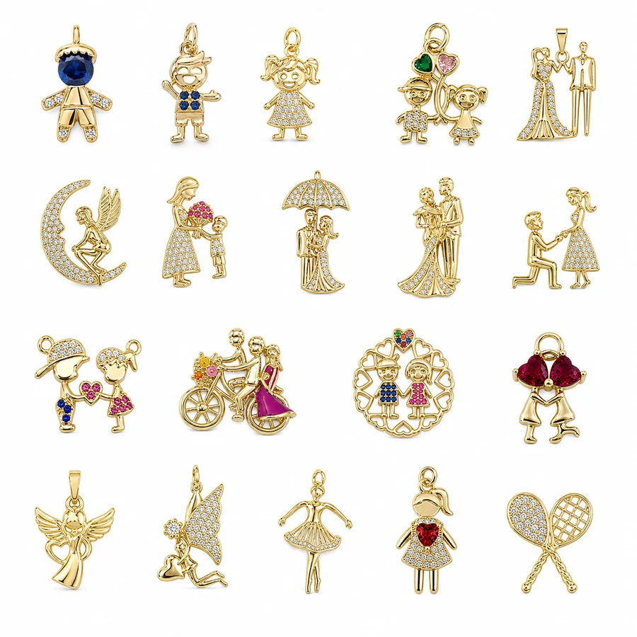 People & Story Pendant Collection