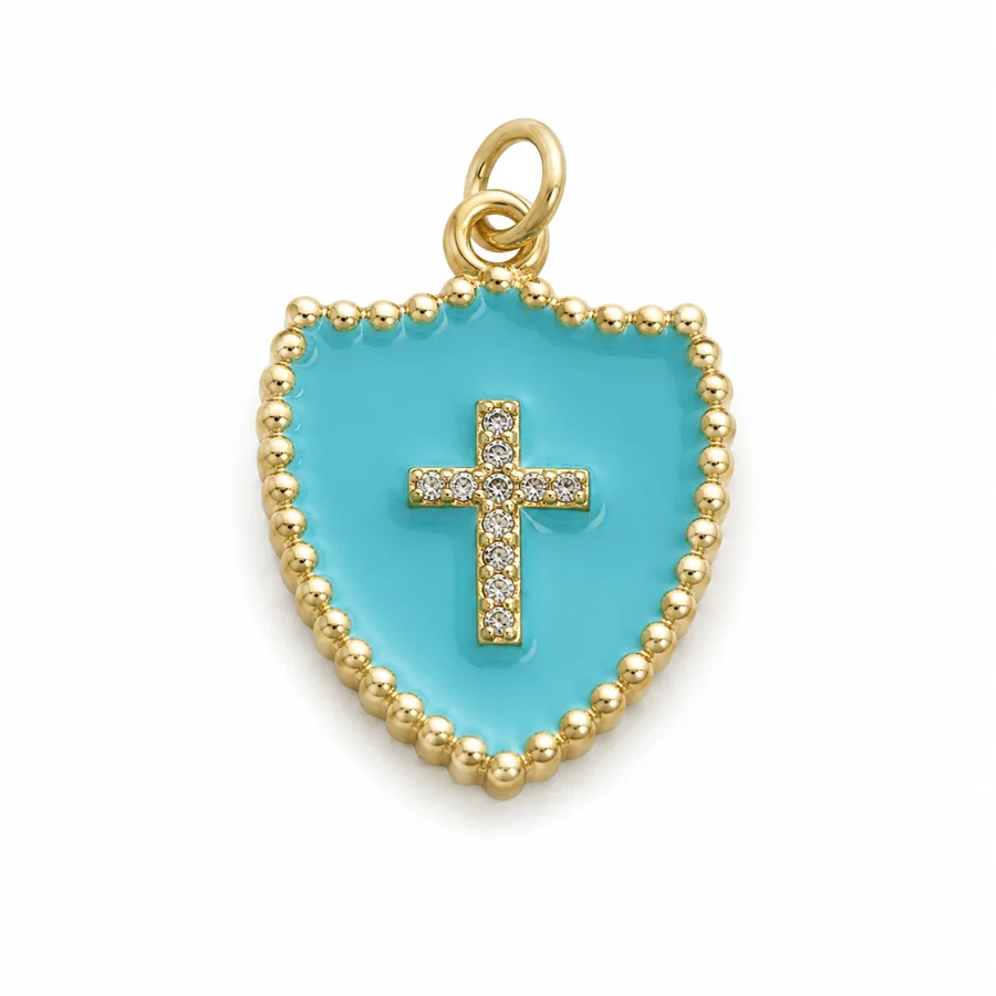 Enamel Heart & Star Pendant Collection - Image 4