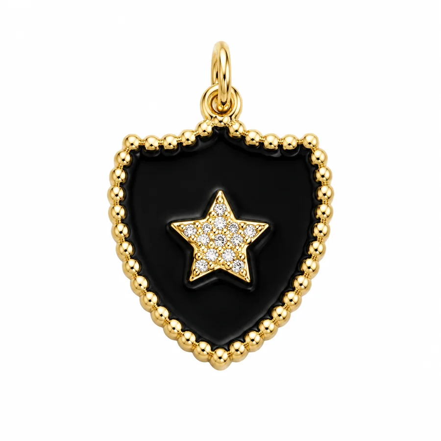Enamel Heart & Star Pendant Collection - Image 6