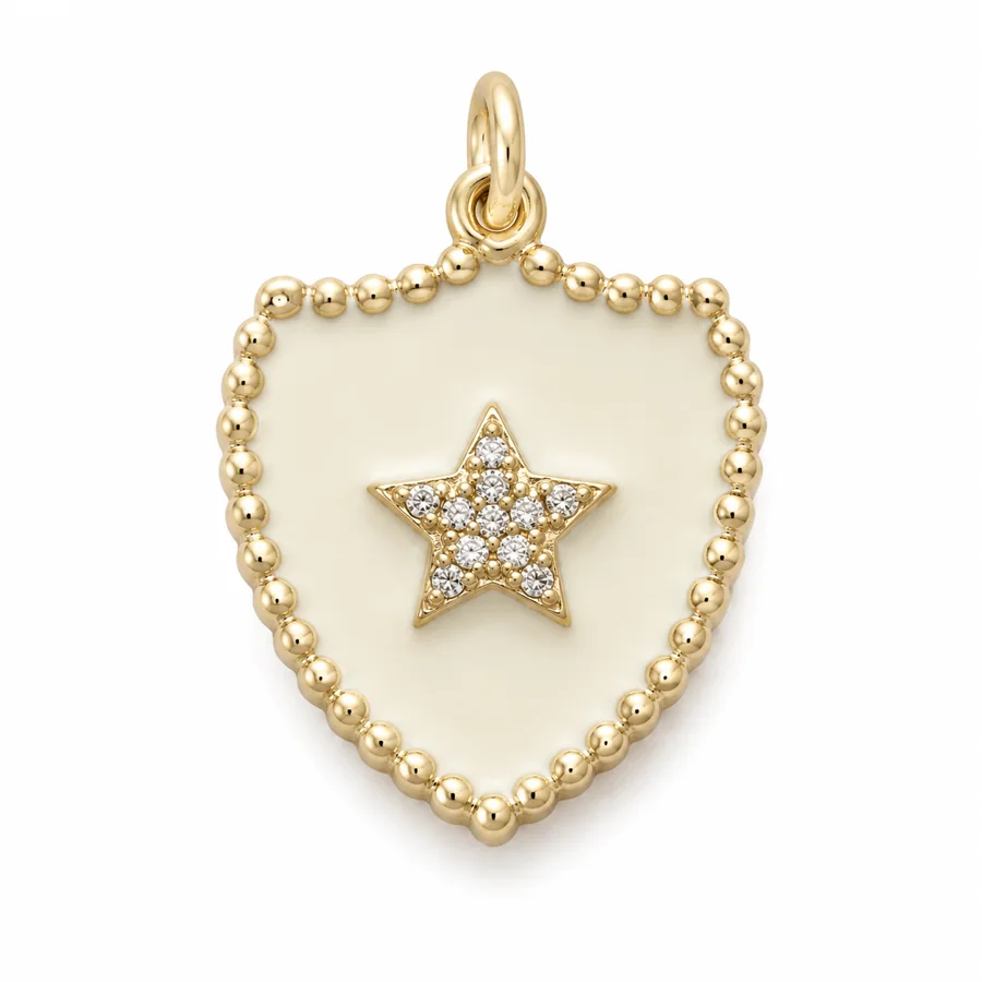 Enamel Heart & Star Pendant Collection - Image 8