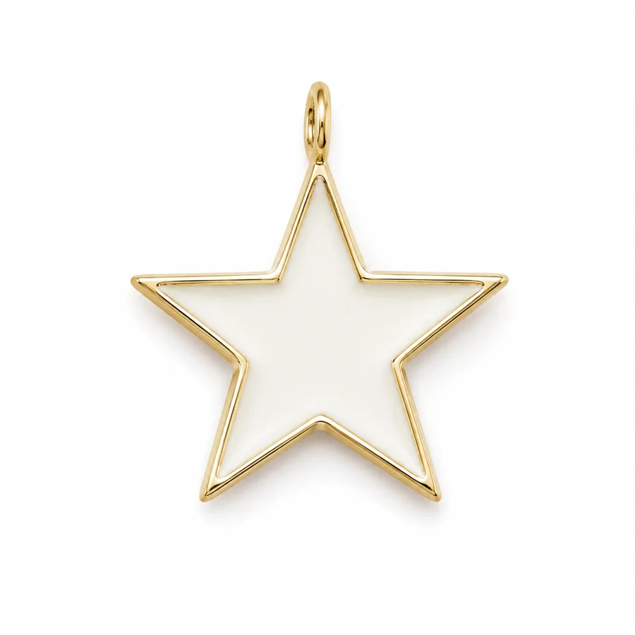 Enamel Heart & Star Pendant Collection - Image 20