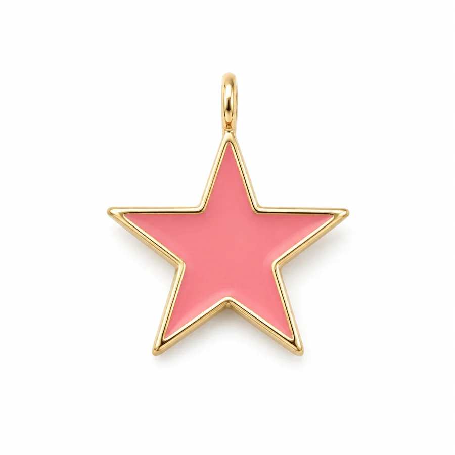 Enamel Heart & Star Pendant Collection - Image 24