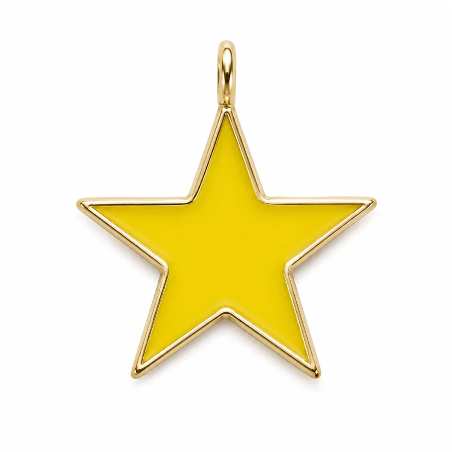 Enamel Heart & Star Pendant Collection - Image 26