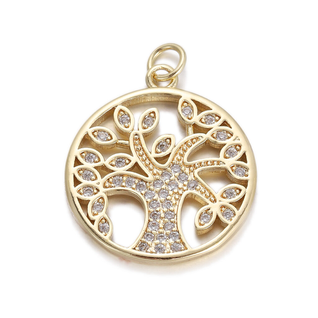 Crystal Branch Tree Pendant