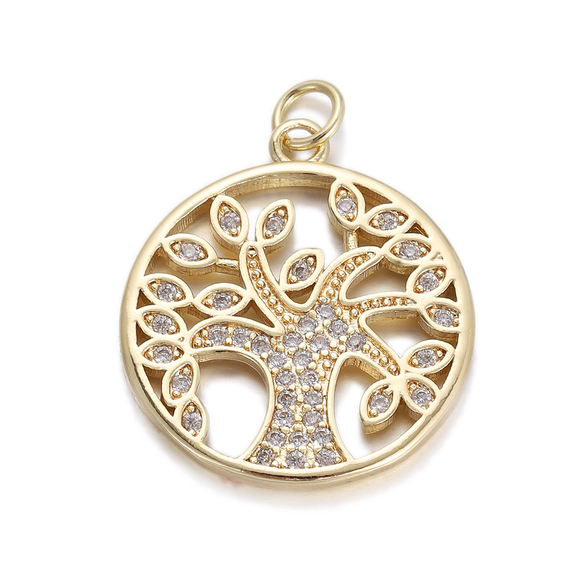 Crystal Branch Tree Pendant