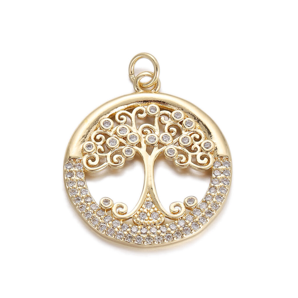 Crystal Tree of Life Pendant