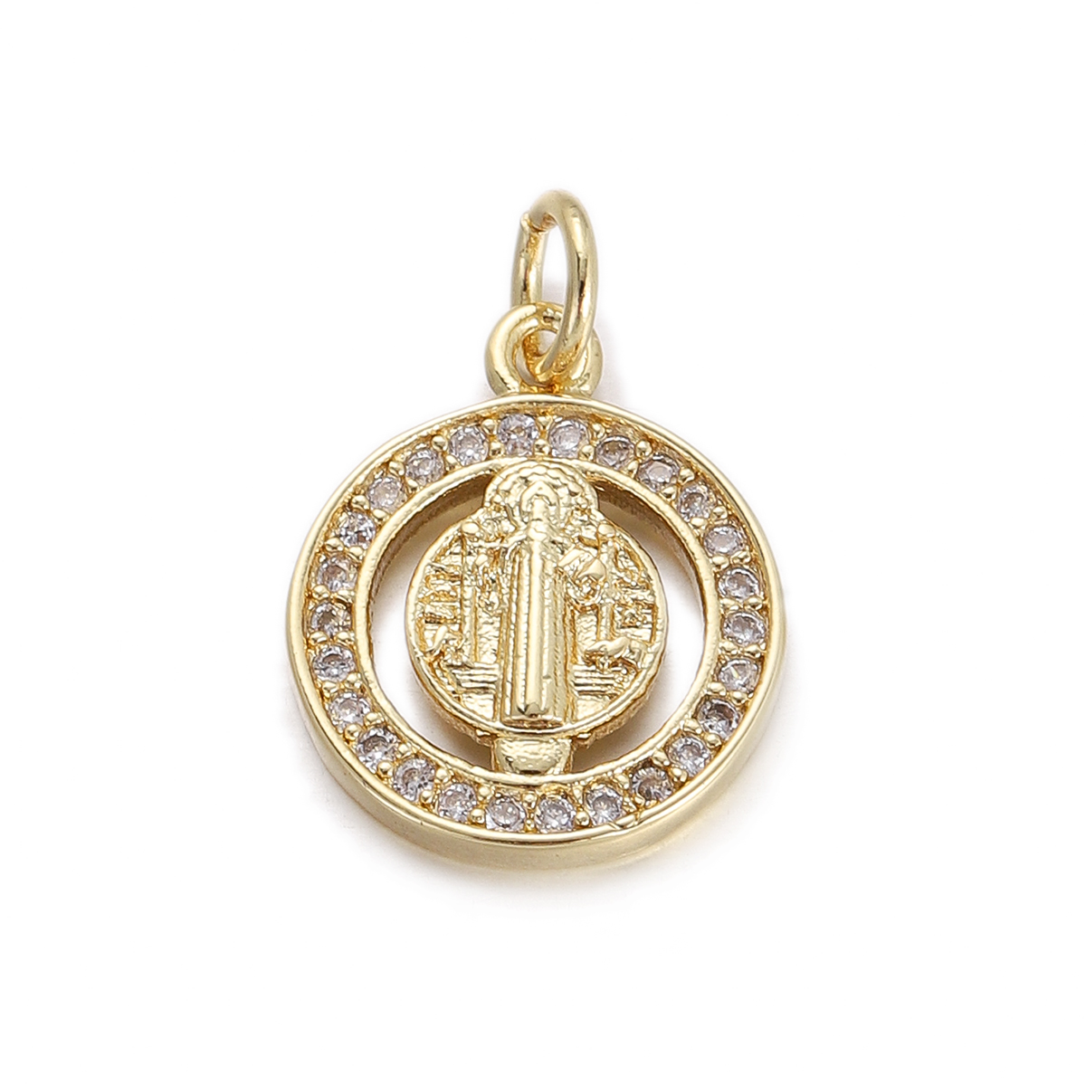 Crystal Sacred Medal Pendant